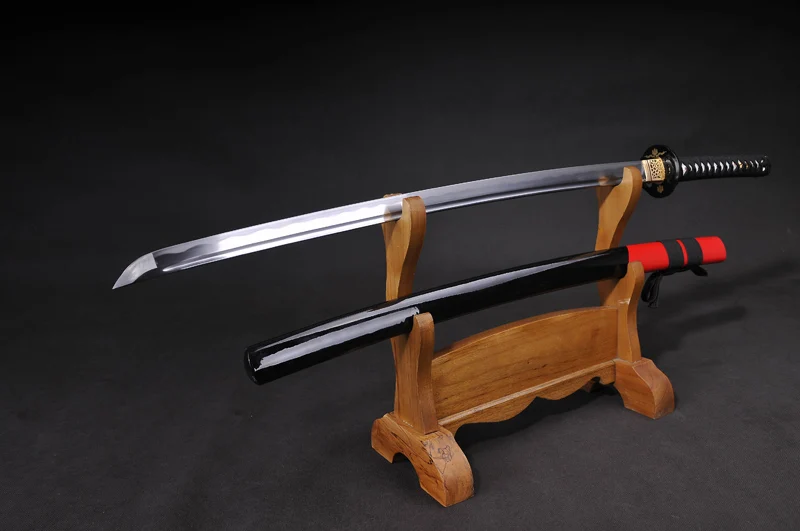 9260 Весенняя сталь катана ручной Кованый японский самурайский меч полностью