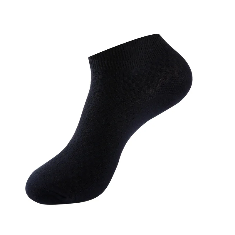 5 Pairs/lot Men Socks Business Bamboo Fiber Short Ankle Spring Autumn Breathable Calcetine Sock Male Meias Crew | Мужская одежда