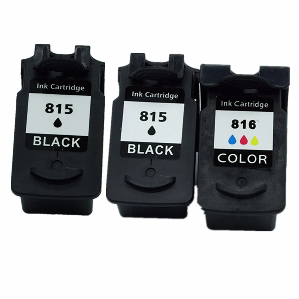 

Remanufactured Ink Cartridges For Canon PG-815 XL PG-815XL PG 815 PG815 CL-816 CL816 Pixma MX358 MX368 MX418 MX428 MX348