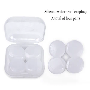 Хит продаж! 8 шт Мягкий силиконовый анти-Шум уха Вилки для сна во время путешествий Шум снижение защита ушей затычки для ушей для плавания Вилки плавательный защитные наушники