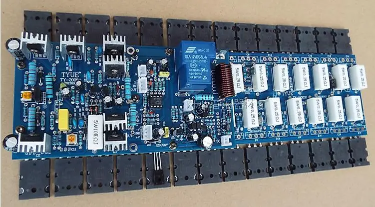 28 шт. C5200 A1943 силовая трубка JRC5532D Op amp Собранный 1500 Вт Мощный усилитель доска/моно усилитель доска сценический усилитель доска