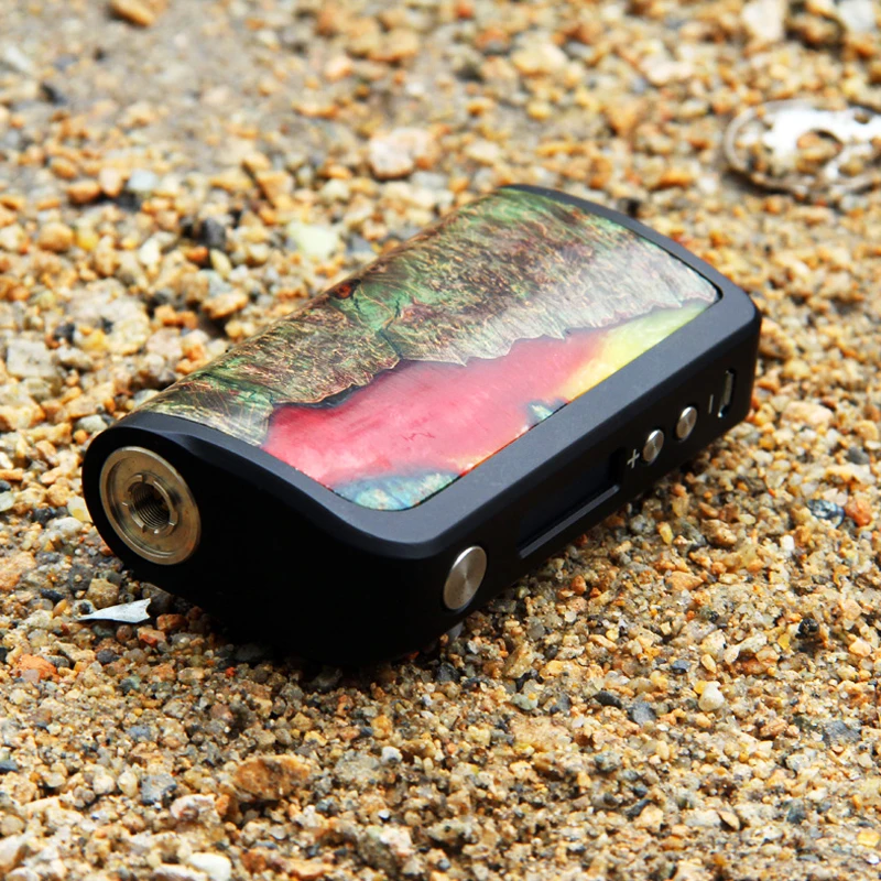 Оригинальный Arctic Dolphin Adonis Plus box mod 210 Вт прочная деревянная термоконтроль вэйпинга