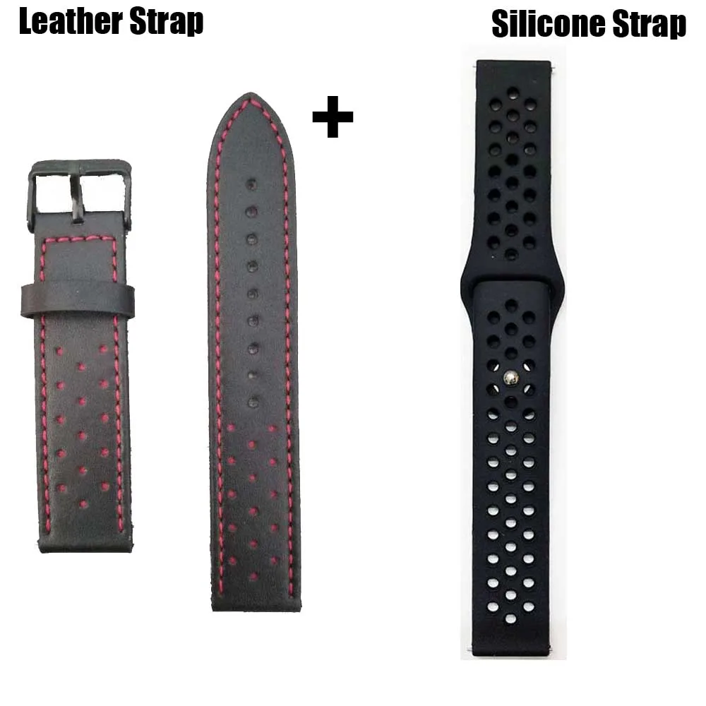 20 мм/22 мм Браслет Для Xiaomi Amazfit Bip ремешок Amazfit GTS GTR 42 мм наручных Amazfit GTR 47 мм Темп Stratos 2 браслет - Цвет: Black-mix black