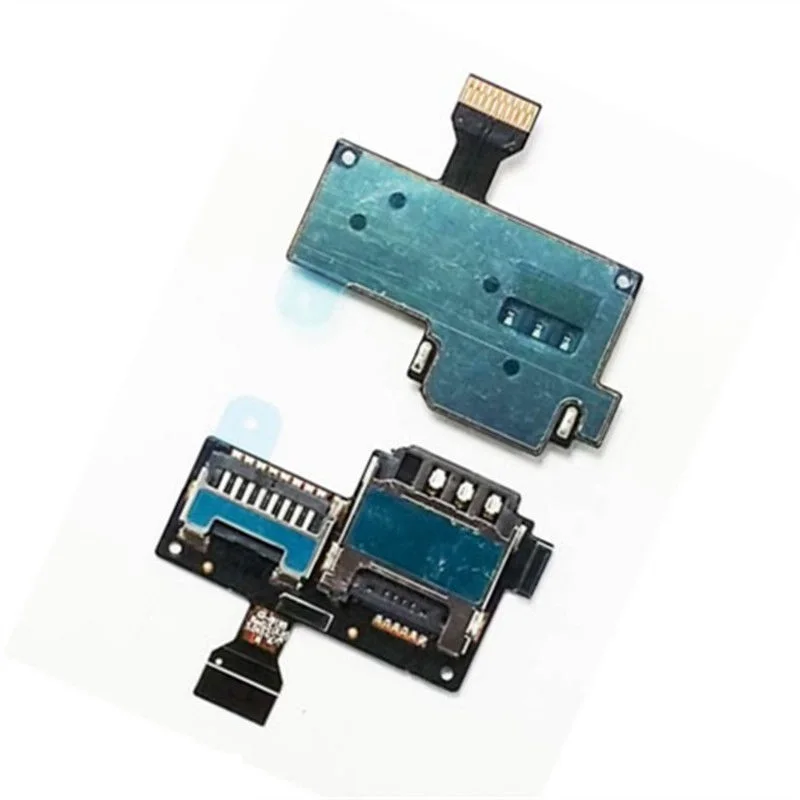 Для Samsung Galaxy S4 Mini GT I9190 I9192 I9195 SIM SD карта лоток держатель разъем гибкий кабель|connector