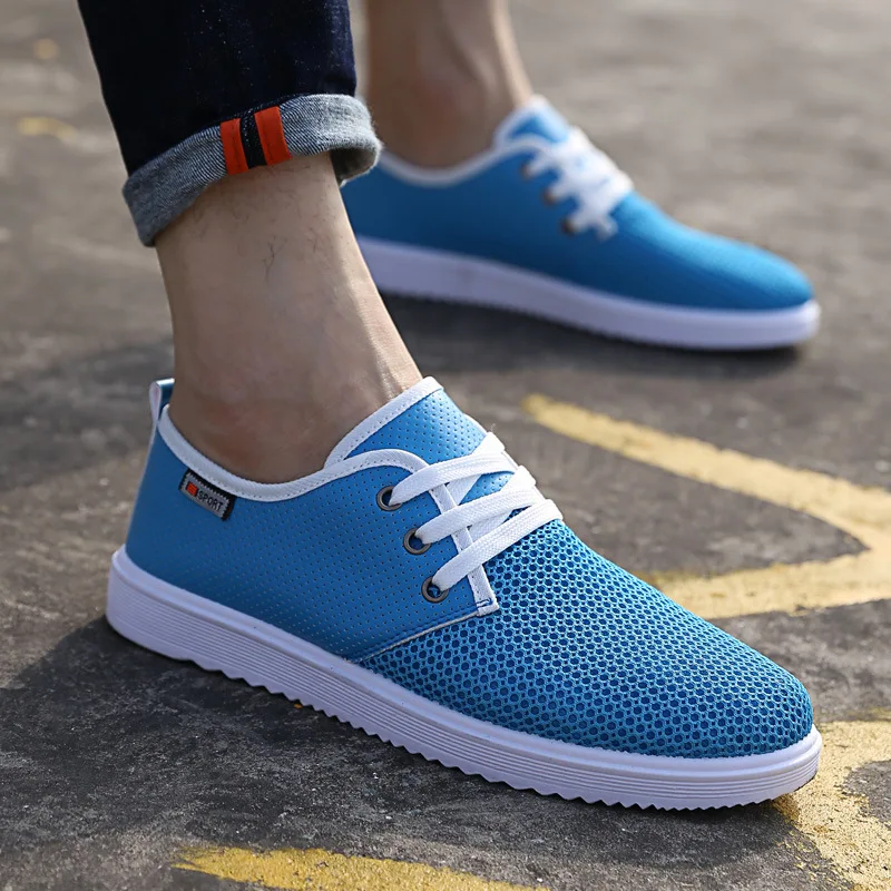 2017 весенние мужские мужчин Повседневная дышащая сетчатая обувь корейской версии