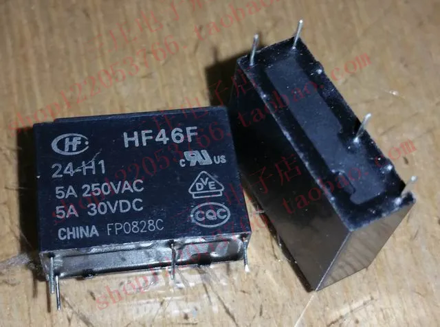 

Реле HF46F 24-H1 46F-24V