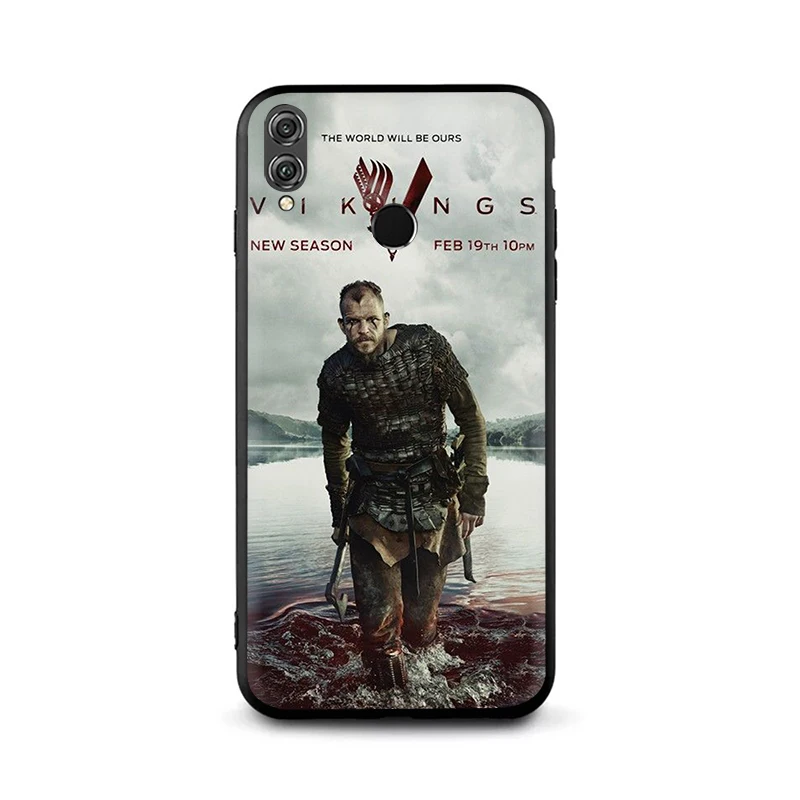 B8 Сериал «Викинги» Мягкий силиконовый чехол для телефона для Huawei Honor 6a 7A Pro 7C 7X8 9 10 Lite 8X 8C вид 20 9X Pro - Цвет: B8