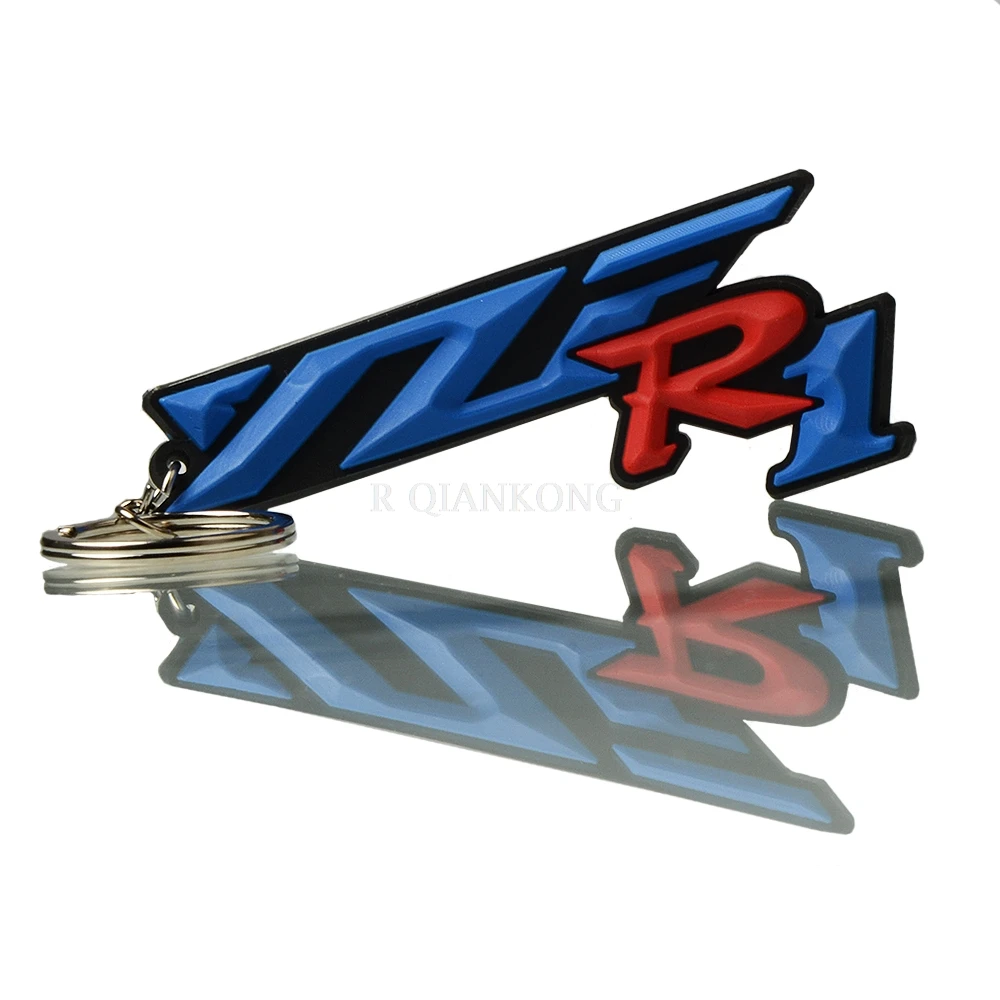 Универсальная модель мотоцикла брелок кольцо держатель Мягкая резина для Yamaha YZFR6