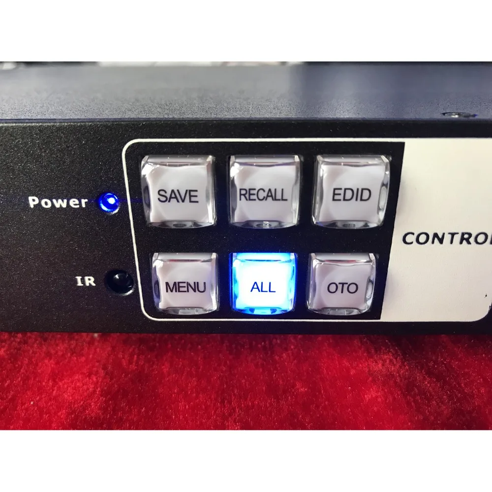 Исиви 4х4 матричный HDMI-переключатель со 4 входами и выходами на всех каналах, поддерживающий 4Kx2K@30Гц, 1080P3D@60Гц, HDCP 1.4, Blue-ray EDID включен.