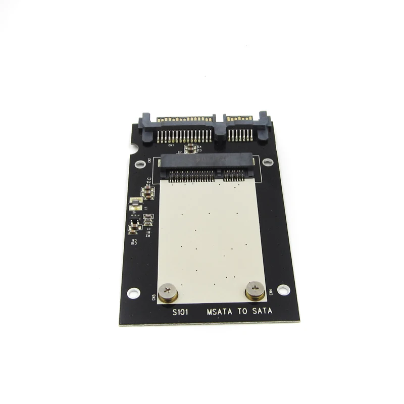 Новый 50 мм Маленькая плата mSATA SSD до 2 5 &quotSATA диск конвертер адаптер для Windows2000/XP/7/8/10