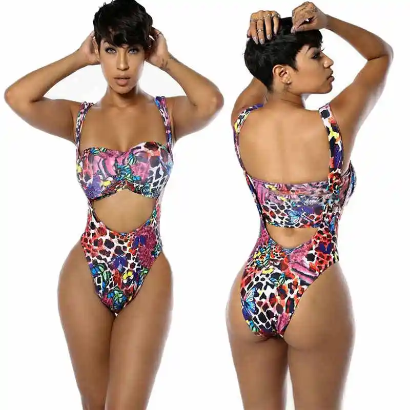 Женский раздельный купальник с бюстгальтером пуш ап и высокой талией|two-piece suit|bottom