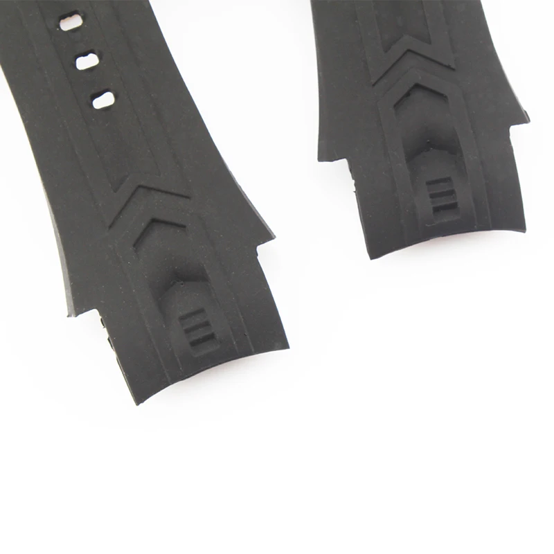 26*34mm silicone watch strap for invicta black waterproof bracelet rubber band accessories men high quality | Наручные часы
