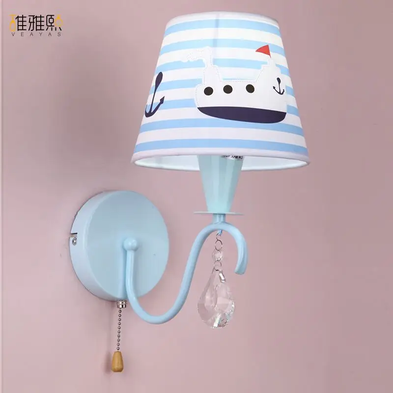 Лампочки креативное освещение для девочек Детские Настенные светильники и