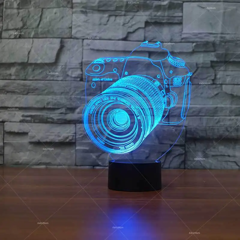 Товары светодиодная настольная 3d лампа новая креативная Ночная рождественский