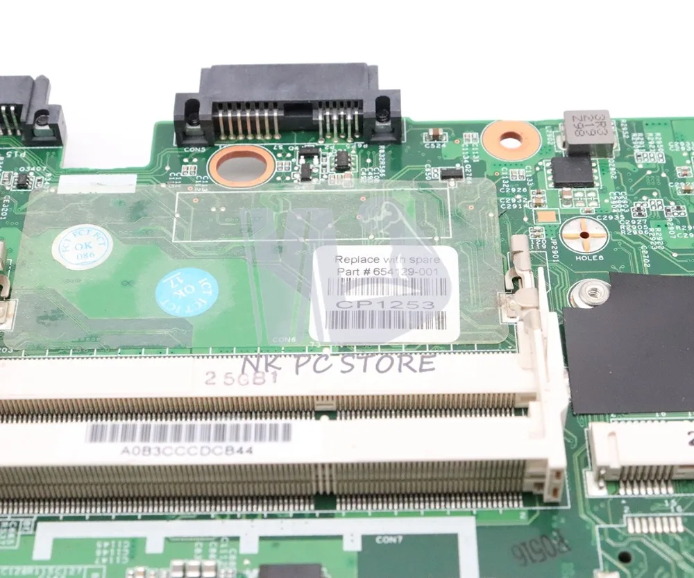 NOKOTION 646962-001 654129-001 основная плата для hp Probook 6560B 8560P материнская плата для ноутбука HM65 GMA HD DDR3