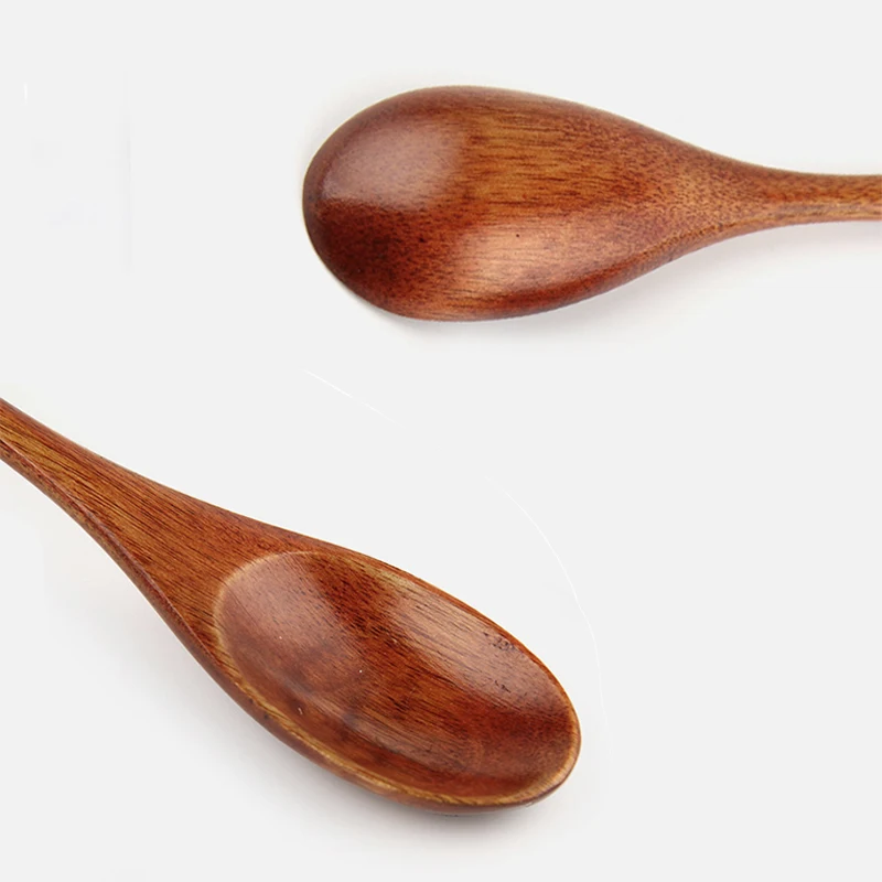 Деревянная ложка экологически безопасные столовые приборы обеденный суп чай мёд