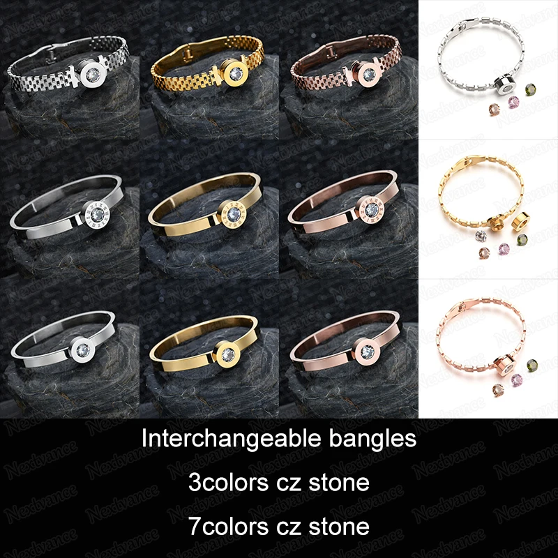 Сменный полый браслет Nextvance для самостоятельной сборки роскошный из