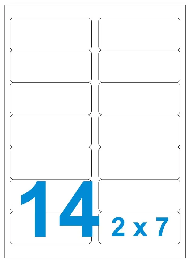 Retail 420Pcs/Lot 9.8*3.81cm The Rouned Square Self-Adhesive Sticker Label A4 Kraft Paper Printed Fit Laser Inkjet Printer | Дом и сад
