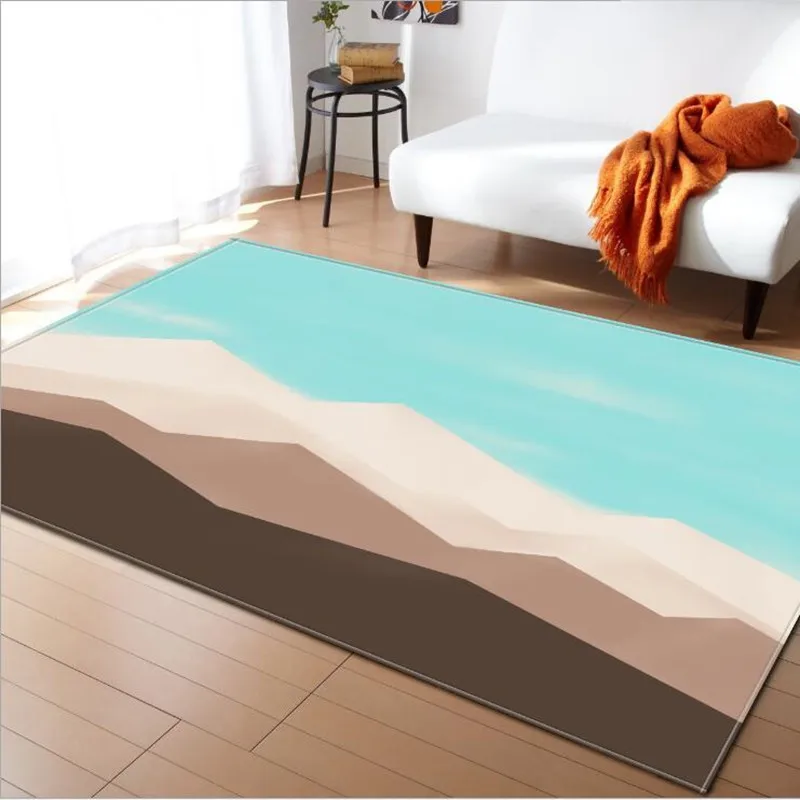 Гостиная ковер для ребенка домашняя Нескользящая Rugs Большие размеры Декор Ковер дети спальня большая площадь, играть в игру мягкие ковер alfombras