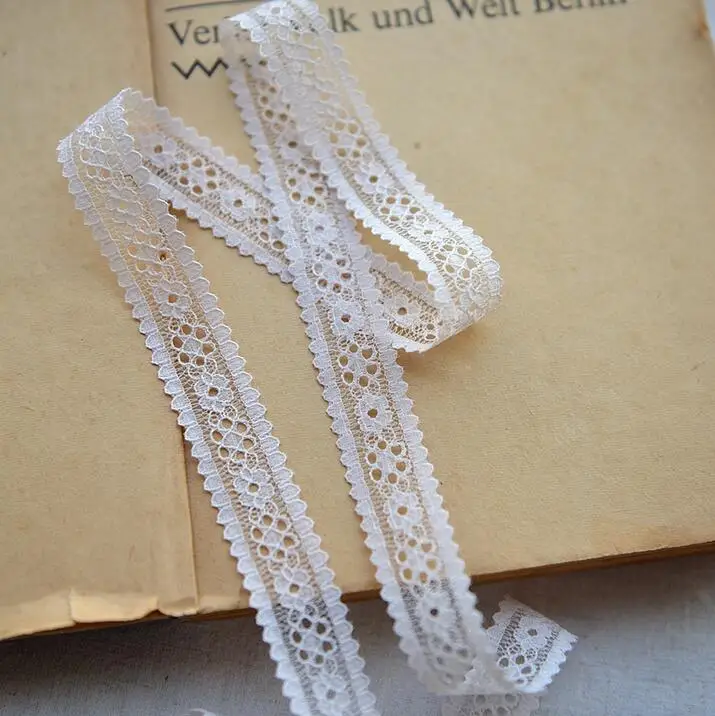 Светло-розовая эластичная кружевная отделка 5 метров вышивка своими руками