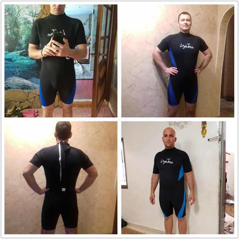 Layatone гидрокостюм Для мужчин 3 мм неопрена коротышка водолазный костюм Fullbody купальник один штук Для женщин серфинг Костюмы Подводное плавание гидрокостюм