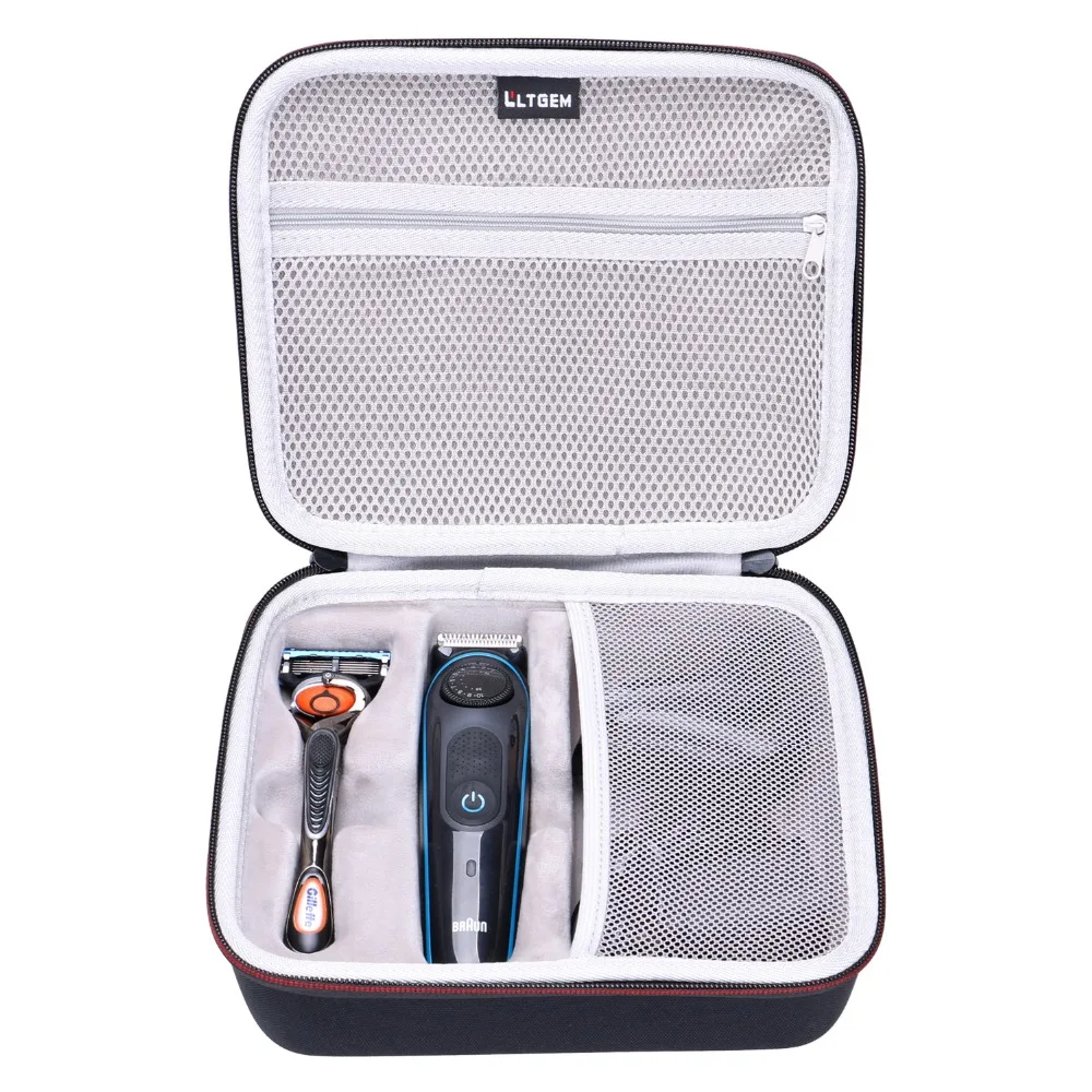 

2022 LTGEM EVA Hard Case for Braun BT3040 Men's Ultimate Hair Clipper/Beard Trimmer - Travel Protective Carrying Storage Bag