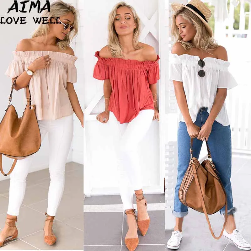 Новые модные летние Для женщин футболка стильная женская обувь Повседневное Slash