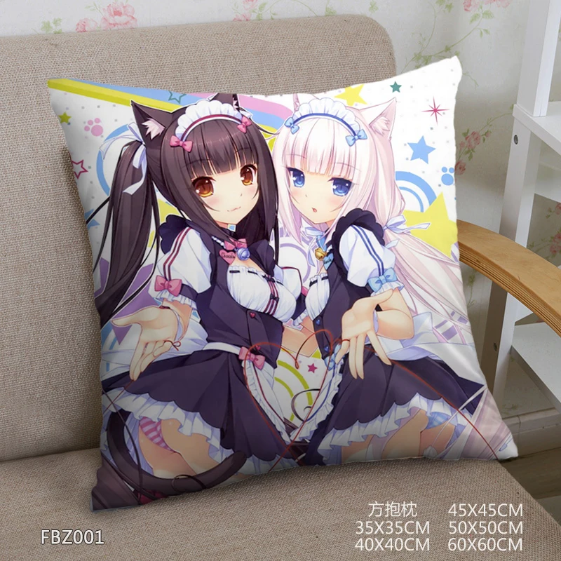 Домашний текстиль Двусторонняя квадратная Подушка Чехол Хацунэ Мику Dakimakura подушка чехол футболки с аниме, накидка для подушки, подушки Чехол s, подарок на Рождество