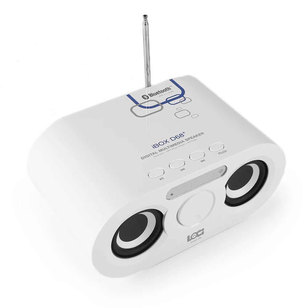Instabox D68 FM радио антенна беспроводной стерео Bumping бас динамик s двойной Bluetooth