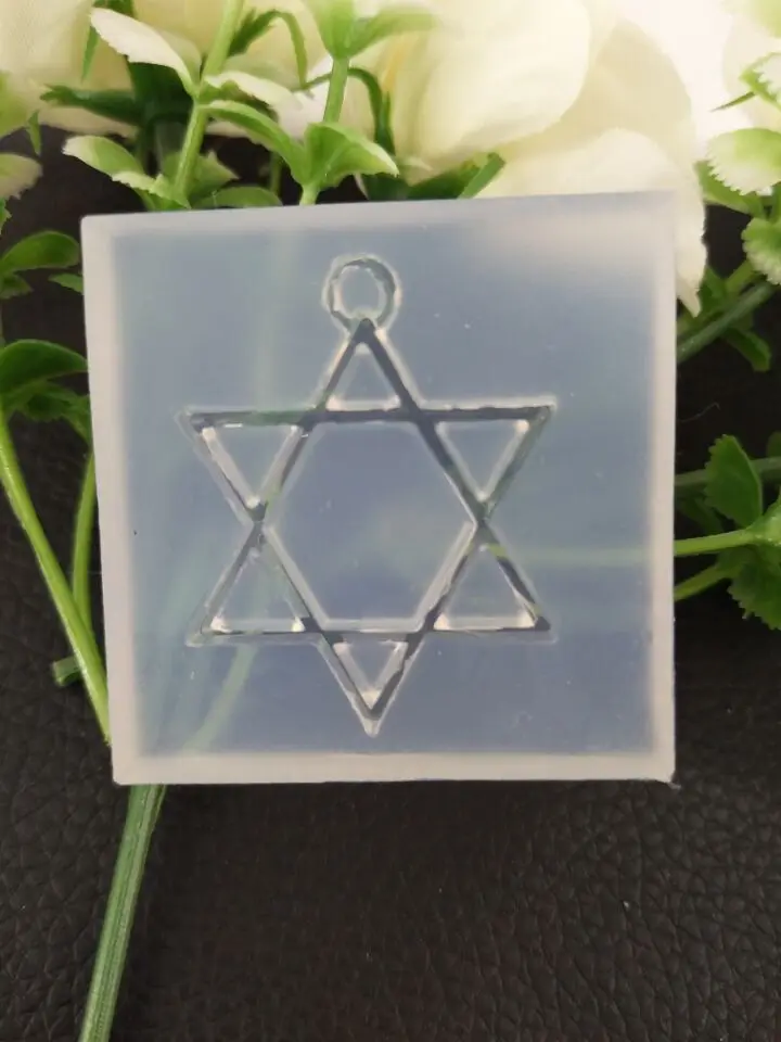 Новая волшебная силиконовая форма сделай сам в виде гексаграммы прозрачное