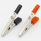 IMC Hot 10 шт. 50 мм пластиковая ручка тестовый зонд металлические зажимы типа крокодил