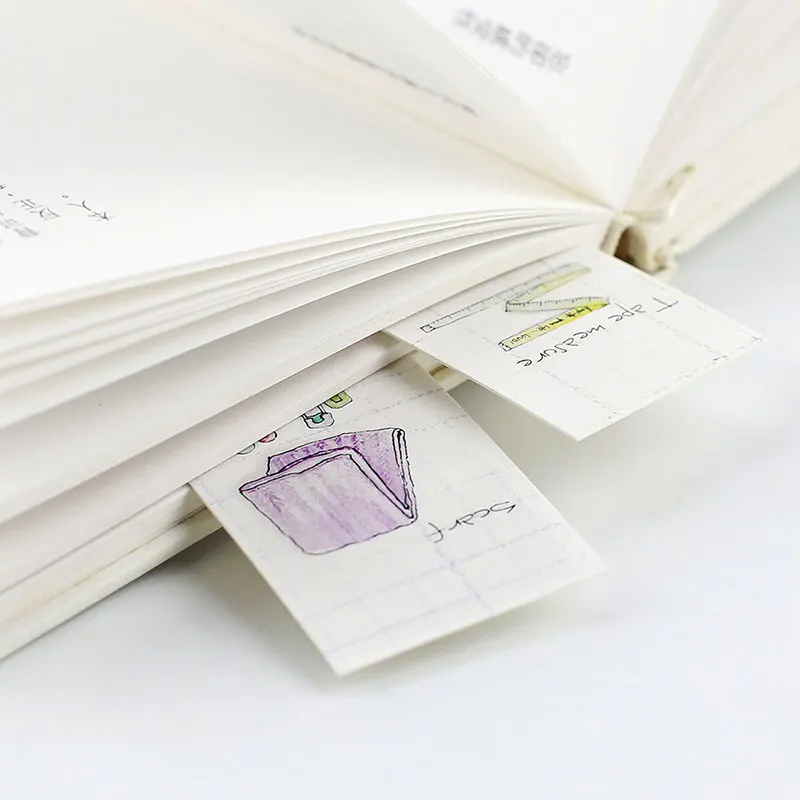 30 шт./кор. модные бумажные закладки для книг держатель записей Детские кавайные