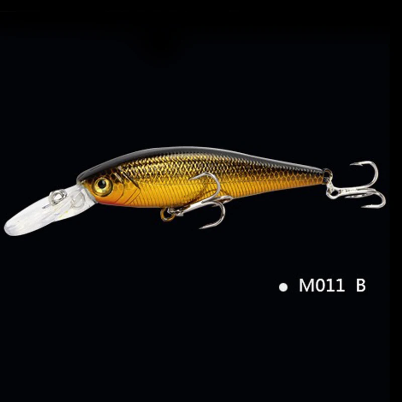 

1pcs minnow Long Lip Minnow Fishing Lure 100mm 10g Aritificial Wobblers Crankbait Hard Bait Plastic Bait Pesca isca
