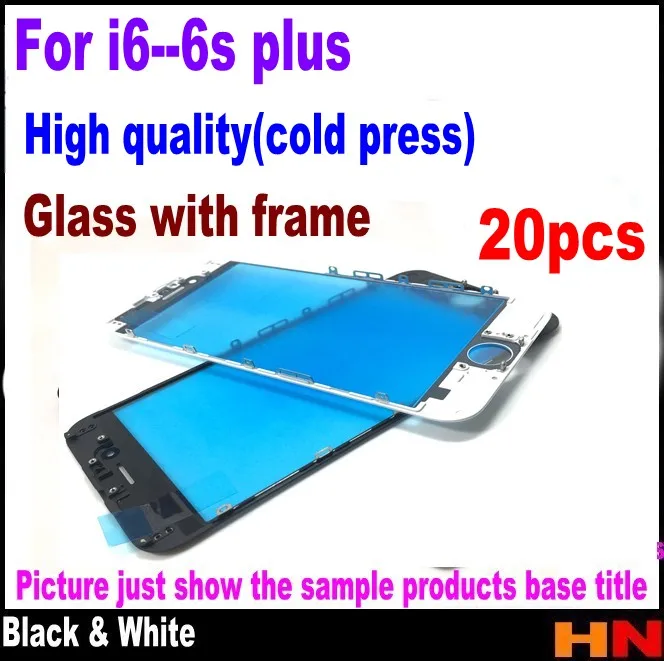 20 шт. холодный пресс для iPhone 6 4 7 plus 5 6s ремонт Белый Черный сенсорный экран