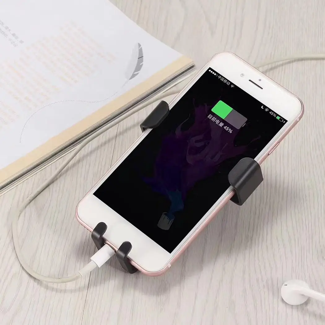 Fashion Portable Fast Charging Wireless Charger 1-10mm Device Phone Clip Holder USB Cable Home Office Travel | Мобильные телефоны и