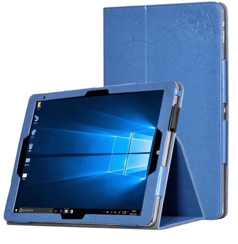 DOLMOBILE Роскошный чехол из искусственной кожи с цветочным принтом для Chuwi Hi13 13 5