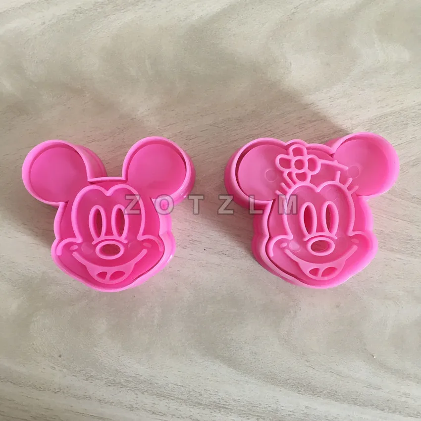 2 шт./набор пластиковые формочки для теста сэндвич помадка форма торта кухонные