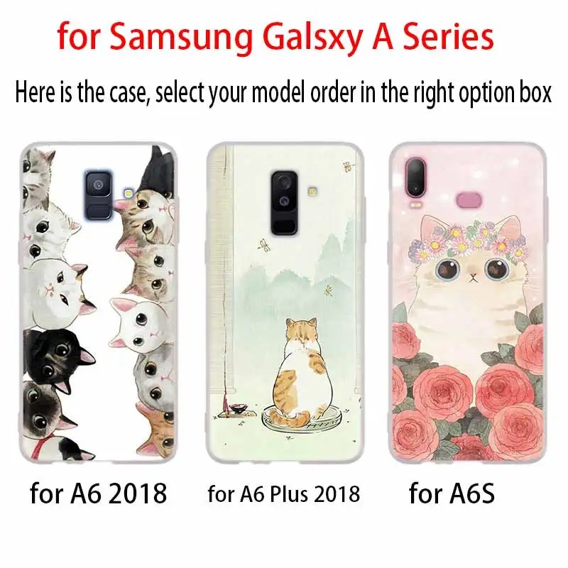 Чехол для Samsung Galaxy A8 A6 Plus A9 A5 A3 A7 2018 2017 2016 A50 A30 A40 A70 A10 A2 CORE | Мобильные телефоны и