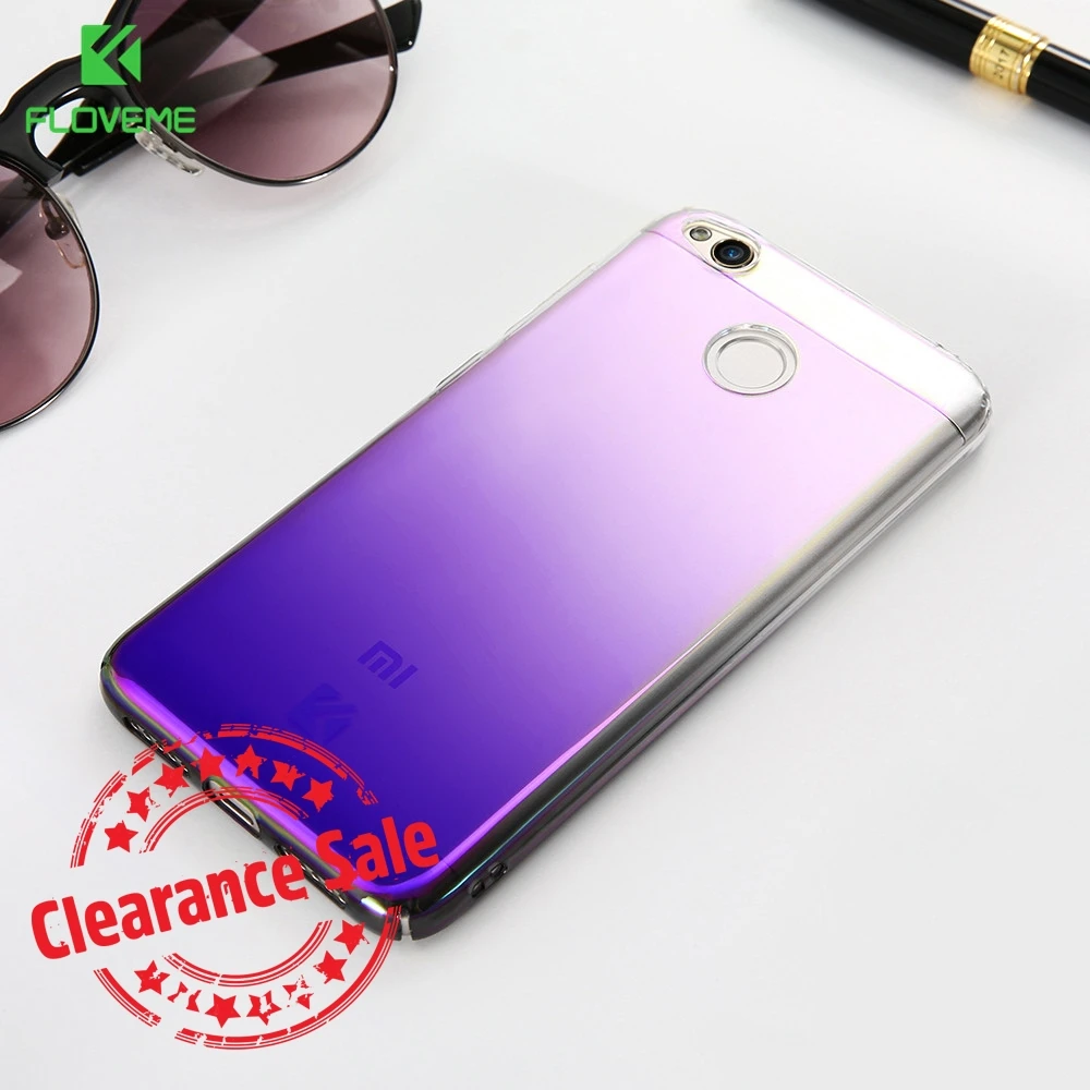 FLOVEME чехол синий луч для Xiaomi Redmi 4X 4A 5 6 Жесткий Чехол мобильного телефона 4 Pro MEIZU M5