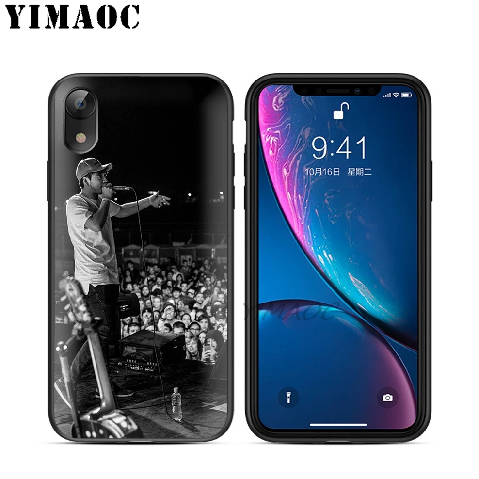 YIMAOC Paulo Londra Рэппер Мягкий ТПУ Черный силиконовый чехол для iPhone X или 10 8 7 6 6S Plus 5 5S SE