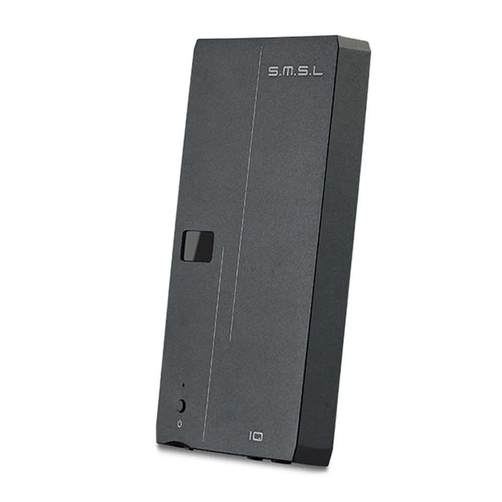 Портативный hi fi усилитель для наушников SMSL IQ MINI USB с цап DSD512 PCM 768 кгц встроенный
