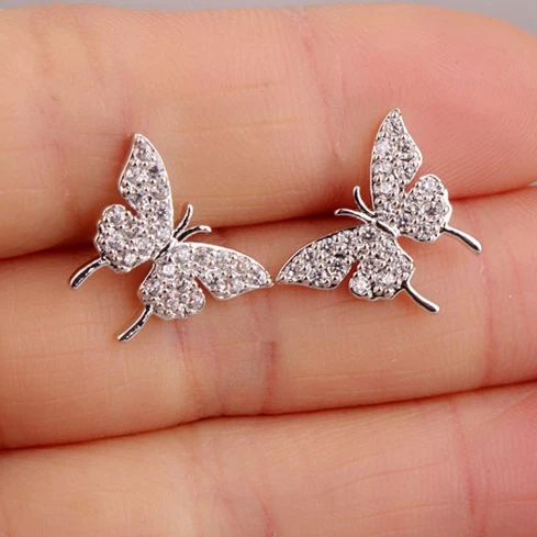 Новые большие серьги в Корейском стиле с бантом антиаллергические