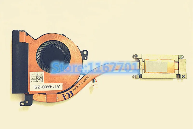 

New Original Laptop/Notebook CPU cooling Radiator Heatsink&Fan for Dell Latitude 7250 E7250 0J3M4Y J3M4Y AT14A001ZAL AT14A001ZSL