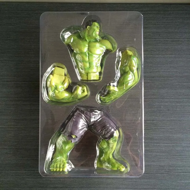 Nuovo ПВХ 10 Marvel Мстители фигура Халка Da Collezione Modello мускул человек Супермен Pazzo Regalo Grado