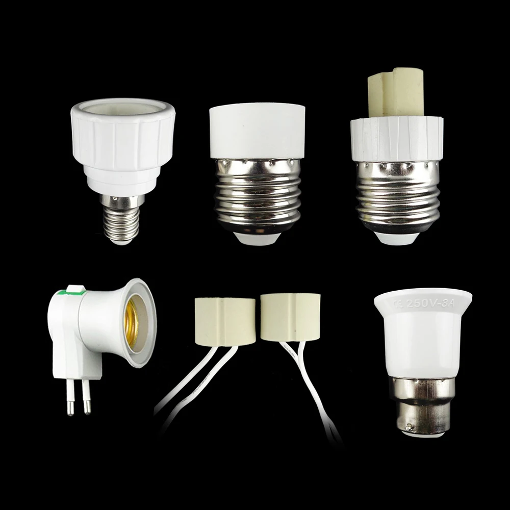 10 шт. держатель для лампы преобразователь светильник гнездо база конвертер