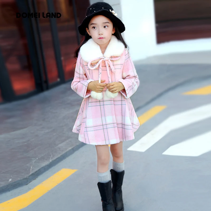 2016 мода зима детские Корейского бренда одежда для девочки с длинным рукавом