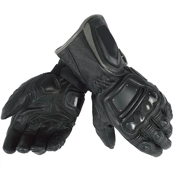 

Motorcycle Leather Gloves Dain 4 Stroke Long Gloves for Motorbike Off-Road Racing Biker
