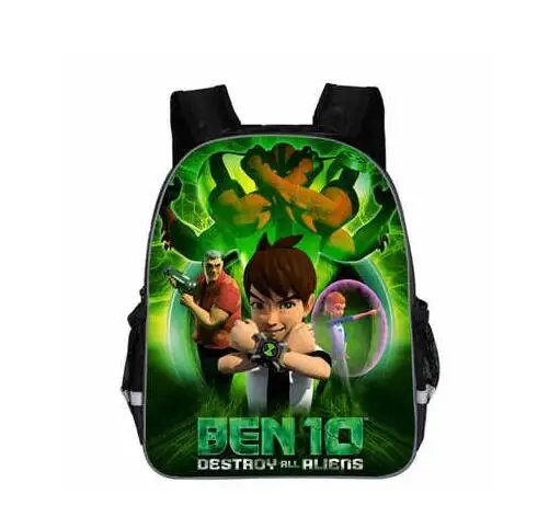 as picture Новые рюкзаки Ben 10 для мальчиков-подростков, мультяшный рюкзак для детей, рюкзаки для книг Mochila - Цвет: as picture