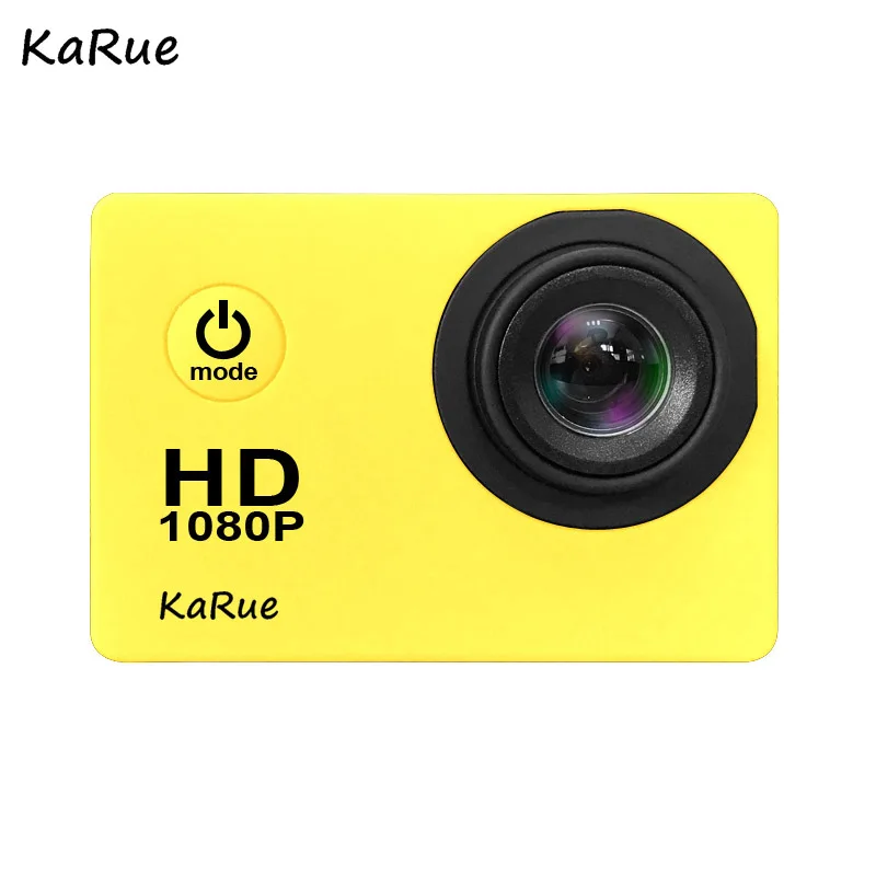 Экшн-камера KaRue 1080P DV Sport 2 0 LCD 90D с объективом спортивная водонепроницаемая камера