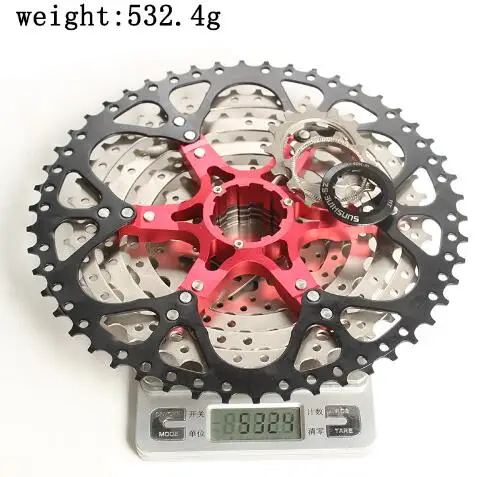 SUNSHINE SZ 9 скоростная кассета 11 50T горный велосипед широкое соотношение MTB S Freewheel